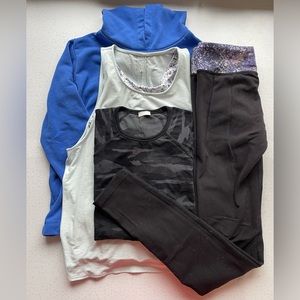 Girls L/12 Athleisure Bundle Athleta and Ivivva